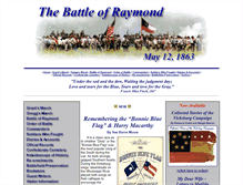 Tablet Screenshot of battleofraymond.org